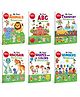 My First ABC, Animals, Numbers, Transport, Shapes & Colors and Dinosaur Sticker Book with 101+ Stickers | Combo of 6 sticker books | Activity Book for Children, kids activity book.