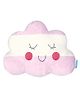 Abracadabra Cloud Shape Cushion - Pink & White