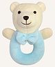 Abracadabra Bear Ring Rattle - Blue