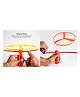 Ratnas Sky Flier Spinning Toy (Color May Vary)