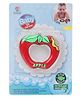 Ratnas Apple Shape Water Filled Teether - Red