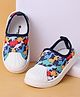 Cute Walk by Babyhug Casual Slip On Shoes Dino Print - Blue