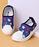 Cute Walk by Babyhug Casual Slip On Shoes Beach Print - Blue