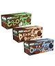 Tummy Friendly Foods Millet Cookies - OatsChoco, Peanut Butter & Coconut- Pack of 3- 75g each. Healthy Ragi Biscuits, snacks for Baby, Kids & Adults