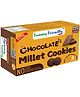 Tummy Friendly Foods Millet Cookies - Chocolate - Pack of 2 - 75g each. Healthy Ragi Biscuits, snacks for Baby, Kids & Adults