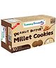 Tummy Friendly Foods Millet Cookies -  Peanut Butter - Pack of 2 - 75g each. Healthy Ragi Biscuits, snacks for Baby, Kids & Adults
