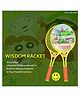Asian Shinchan Wisdom Racquet Set Yellow And Red