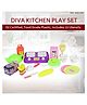 Asian DIVA KITCHEN ROLE PLAY SET MULTI COLOR- 3
