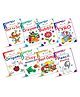 Set of 8 Activity Books for Early Learning Kids - English