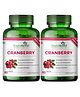Simply Herbal D Mannose Cranberry Capsules 800 MG Supplement With Powerful Probiotics & Anti-oxidants Promotes Urinary Tract Health, Strong Bones & Teeth For Women  (60 Capsules)(Pack of 2 )