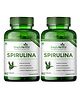 Simply Herbal Spirulina Capsules for Immunity | Natural Super Food and Nutritional Supplement | Green Food for Good Health Weight Management and Immunity Booster  60 Capsules ( Pack of 2 )