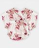 Halemons Pack of 3 Pure Cotton Floral Printed Bloomers - Wine