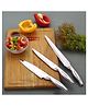 HAZEL Stainless Steel Sharp Kitchen knife for Kitchen Set of 3|Chef Knife, Paring Knife & Carving Knife