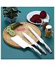 HAZEL Stainless Steel Sharp Kitchen knife Set of 3|Chef Knife Big, Carving Knife & Chopper Knife