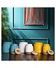 HAZEL Storage Container for Kitchen | Air Tight Container for Storage with Lid, Set of 6, 750 ml, 2450 ml, Yellow, White & Blue