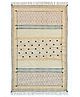 ART AVENUE AIDEN HAND BLOCK PRINTED DHURRIE RUG 6x9 Feet  FOR LIVING ROOM
