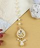 Asthetika Kundan Stone Embellished Maang Teeka - Gold