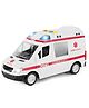 Smartcraft Ambulance Toy-Friction Control - White