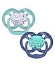 Dr. Browns Advantage Pacifiers Stage 2 Pack Of 2 - Blue & Green