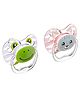 Dr. Brown's PreVent Printed Shield Soother Stage 1 Pack of 2 - Pink & Grey