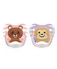 Dr. Brown's PreVent Printed Shield Soother Stage 2 Pack of 2 - Multicolor