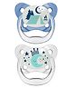 Dr. Brown's Prevent Glow in the Dark Butterfly Shield Soother Stage 2 Pack of 2 - Multicolor