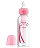 Dr. Brown's Natural Flow Options Polypropylene Narrow Bottle Pink - 250 ml