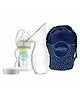 Dr. Brown's Silicone One-Piece Breast Pump- Tansparent