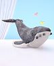 Wild Republic Cuddlekins Humpback Whale Soft Toy Grey - Length 42 cm