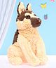 Wild Republic Paws Dog German Shepherd Soft Toy Cream - Height 33 cm