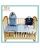 Fareto Newborn Baby 54 Pcs Gift Hamper Clothing, Blanket Sleeping Bag & More (0-6M)