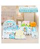 Fareto New Born Baby Hospital essentials Combo 60 in 1  Multicolour