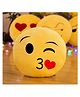 PUCHU TOYS Emoji Pillow Stuffed Toy Soft Toy Plush Toy- 35cm