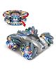 VELLIQUE Drift Stunt CAR Rechargeable High Speed Drift Stunt Remote Control Off Road Crawler Racing Toy car with LED Lights with Universal Wheel for Kids COLOR MAY VARY