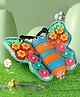 VELLIQUE Transparent 3D Gear Butterfly Toy 360 Degree Rotation Gear Simulation Mechanical Butterfly Sound and Light Toy COLOR MAY VARY
