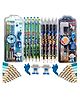 VELLIQUE 13 In 1 Space Journey Graphite Pencil Set with Sharpener and Eraser (Set of 2)