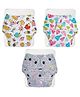 SuperBottoms BASIC Reusable Cloth Diaper for babies 3m-3Years Freesize Adjustable, Washable and Reusable Pack of 3