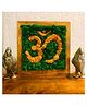 mybageecha AUM Preserved Moss Frame with Dark Wood