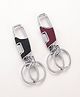 Kuber Industries Keychain/Keyring/Key Tag|Car Key Clip, Key Holder, Key Organizer|Pack of 2 (Multi)