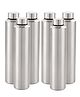Kuber Industries Stainless Steel Refrigerator Water Bottle|1 Litre, Pack of 6|Food Grade, BPA Free Lid, Non-Toxic