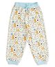 haus & kinder  100% Cotton Dinosaur Printed Joggers -  Off White