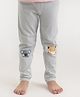 haus & kinder 100% Cotton Animals Printed Leggings - Grey