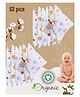 Outfit Collections Super Soft Microfiber Washclothes Towel for babies  Set of 12 - Multi