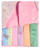 Outfit Collections Super Soft Microfiber Washclothes Towel for babies  Set of 6 - Multi