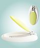 Moon Nail Clipper & File Grooming White & Green