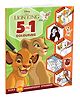 The Lion King: 5-In-1 Colouring | Stickers -  Coloring and Activities Books for Kids [Paperback] Parragon