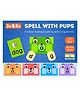 JoGenii Spell with Pups - Fun way to learn 3 letter CVC words Phonics - Multicolor