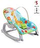 Baby Vibrating Music Rocking Chair - Light Blue
