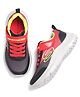 Skechers Skech Fast Solar Squad Casual Shoes With Velcro Closure - Red and Black