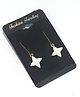SKD  Mini Star Embellished Earrings - White